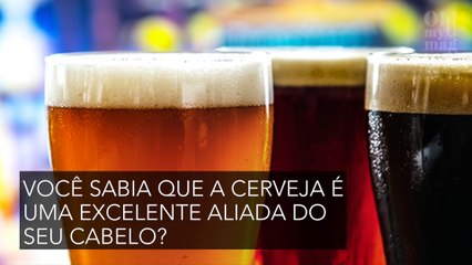 Quer ficar com o cabelo mais bonito e hidratado? Passe cerveja!