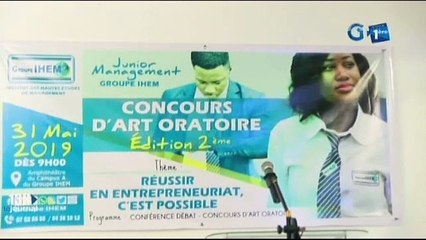 RTG - Deuxième édition du concours d’art oratoire organisé par le Groupe Junior Management