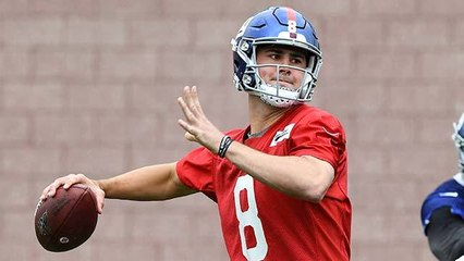 Burleson on Giants QBs: You don't draft player No. 6 to sit on bench