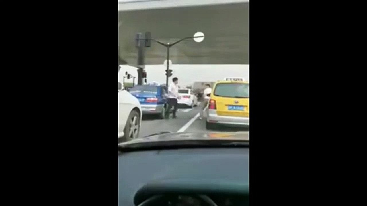 Un road rage pas comme les autres