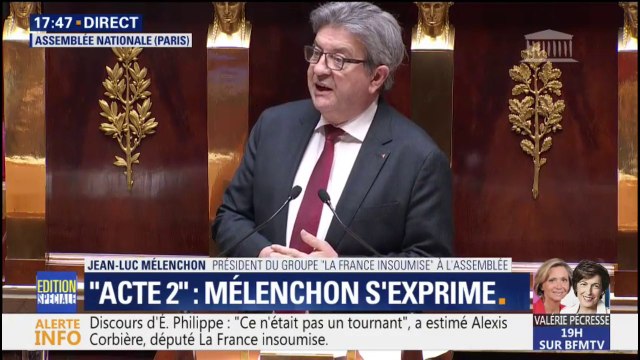 Jean-Luc Mélenchon: C'est la pratique libérale et autoritaire de votre gouvernement que nous rejetons