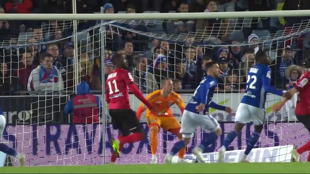 J32 RC Strasbourg Alsace - EA Guingamp ( 3-3 ) - Résumé - (RCSA - EAG) 2018-19