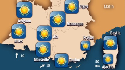 Météo en Provence : un temps beau et chaud ce jeudi 13 juin