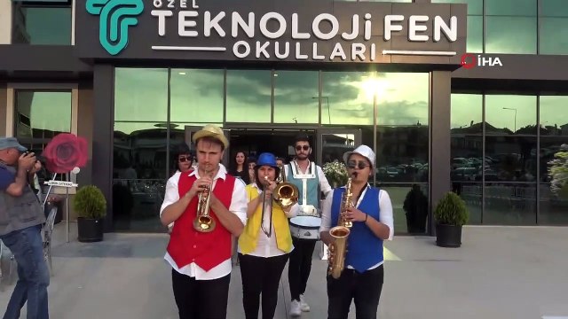 Özel Teknoloji Fen Okulları’nda kep atma heyecanı