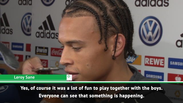 German players delighted with 8-0 win