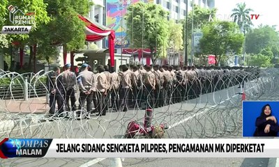 Jelang Sidang Sengketa Pilpres, Pengamanan MK Diperketat