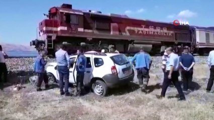 Elazığ'da tren kazası: 1 ölü, 2 yaralı