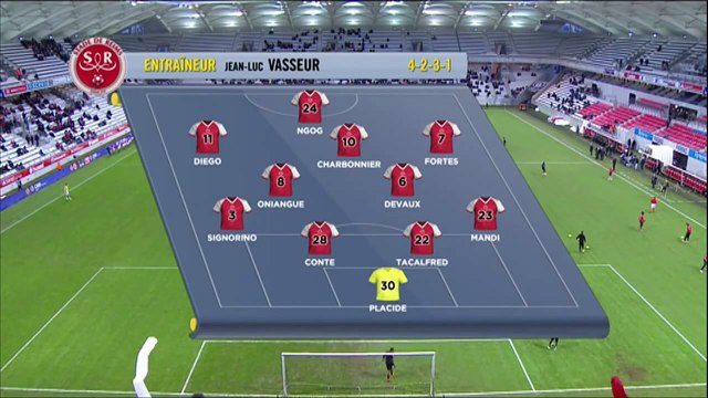 J17 Stade de Reims - EA Guingamp (2-3) - Résumé - (SdR - EAG) _ 2014-15