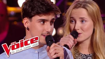 Maître Gims – Est-ce que tu m'aimes ? | Louisa Rose VS Thibaud Maillefer | The Voice 2016 | Battle
