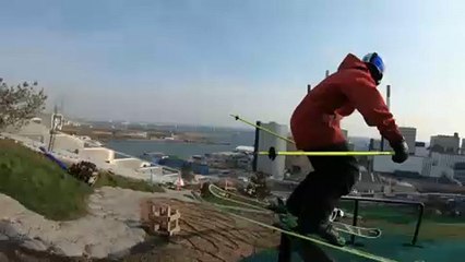 Un ski freestyle et écolo à Copenhague