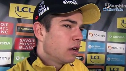 Critérium du Dauphiné 2019 -  Wout Van Aert : "This is my first time trial and I win"