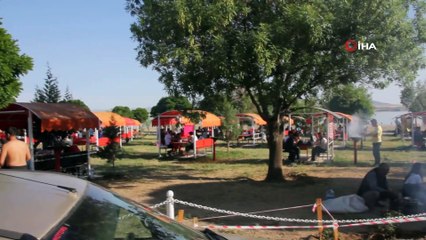 Sıcak hava vatandaşı Anadolu'nun plajına akın ettirdi