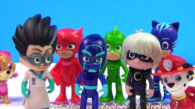PJ Masks Romeo Puts Paw Patrol Marshall & Skye in Gummy Bears
