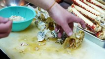 Japanese Street Food - $500 GIANT SPIDER CRAB Seafood Okinawa Japan