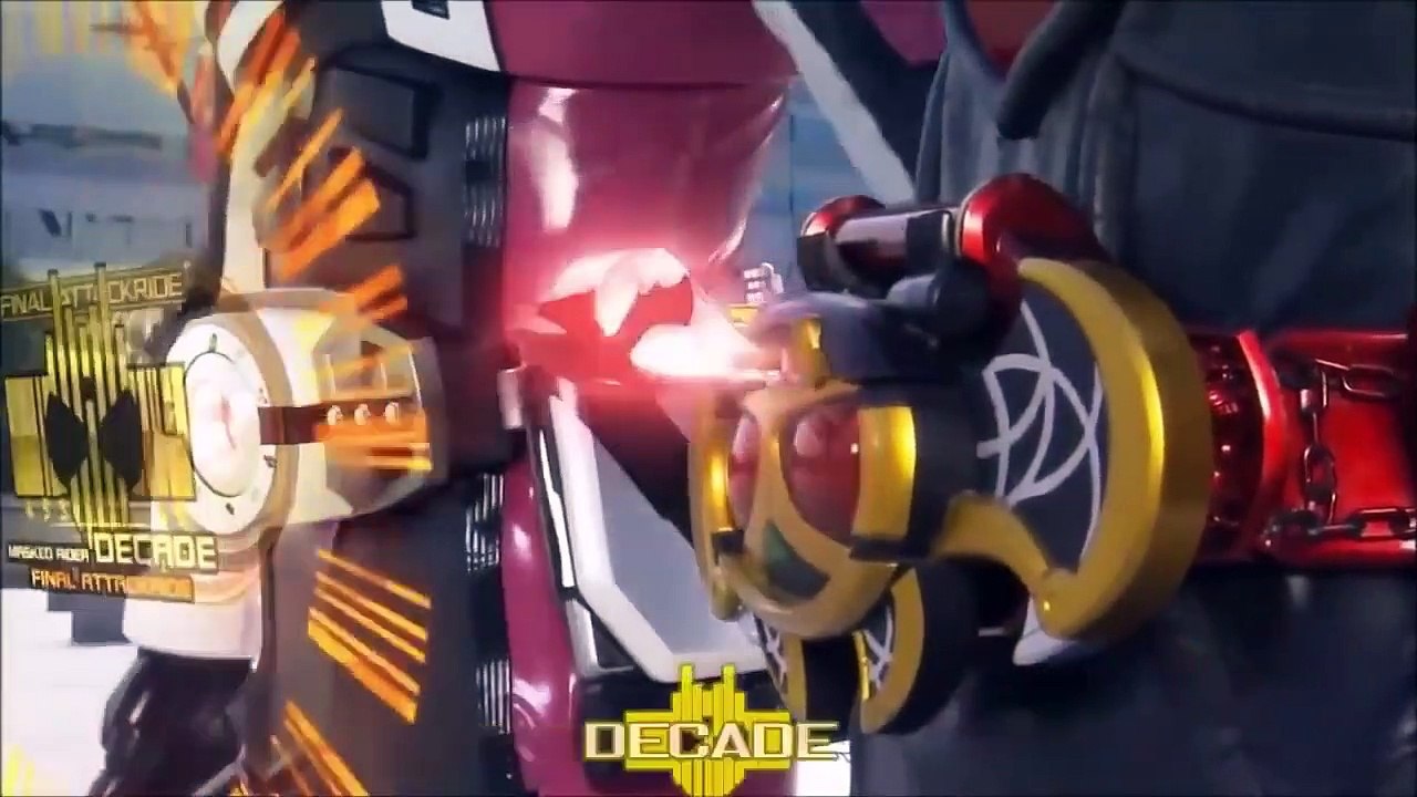 Kamen Rider Decade (仮面ライダーディケイド Kamen Raidā Dikeido, Masked Rider DCD, Masked Rider Decade)