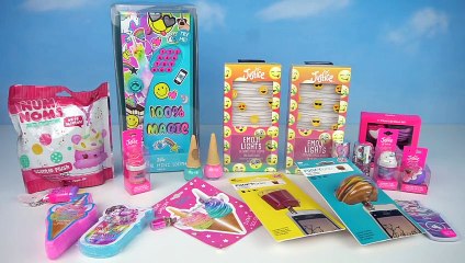 Casillero, Luces de Emojis, Balsamos de Unicornio y Accesorios para Niñas