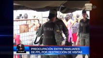 Incertidumbre de familiares fuera de la Penitenciaría del Litoral