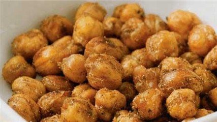 Healthy Snack: Baked Chickpea 'Nuts' Recipe