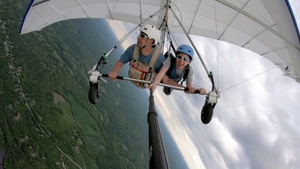 Exhilarating Hang Gliding Experience
