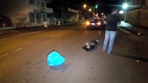 Rapaz desmaia e cai de garupa de moto no Parque São Paulo