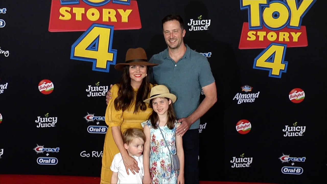 Tiffani Thiessen and Brady Smith "Toy Story 4" World Premiere Red Carpet