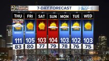 Excessive Heat Warnings in effect through Thursday