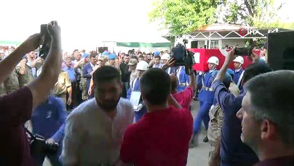 Osmaniyeli şehit Uzman Çavuş, son yolculuğuna uğurlandı