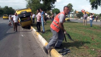 Kazada ters dönen ticari taksiye imece usulü kurtarma