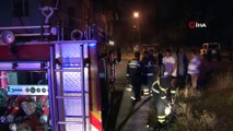 2 katlı müstakil ev alev alev böyle yandı: 6 çocuk dumandan etkilendi