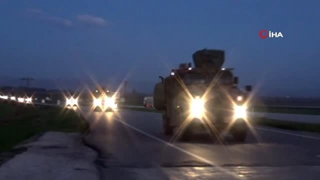 Suriye sınırına askeri araç takviyesi