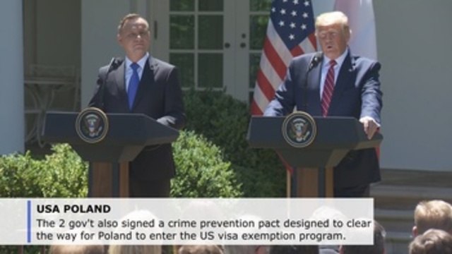 Trump announces deployment of 1,000 more US troops to Poland