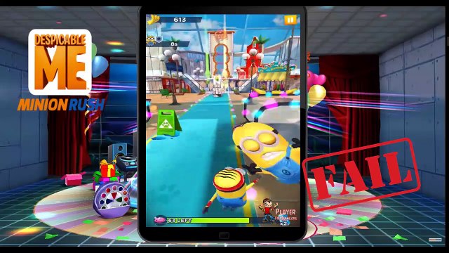 Despicable Me: Minion Rush - JOGGER Minion Costume Fail In PET SHOP Special Mission Gameplay