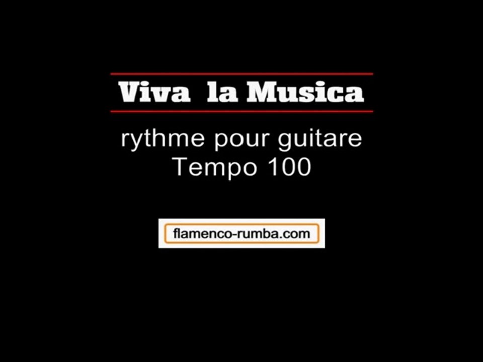 Compas Tempo 100 BPM