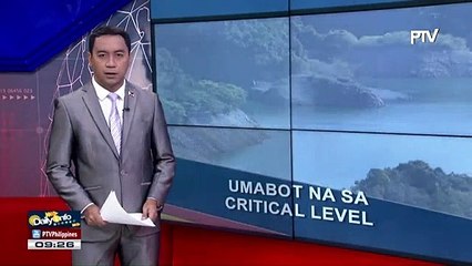 Antas ng tubig sa Angat dam, patuloy na bumababa