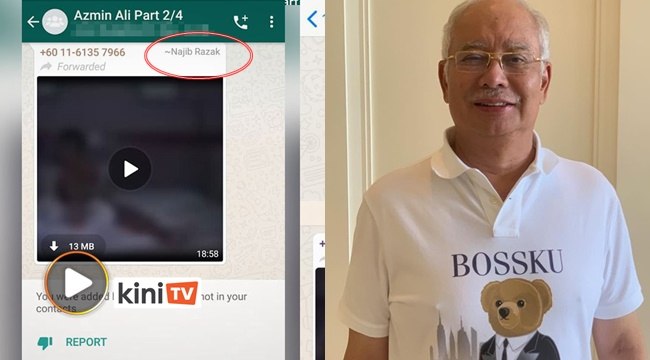 'Korang buat hal pulak, tarik saya masuk gelanggang sama. Itu bukan nombor saya la'