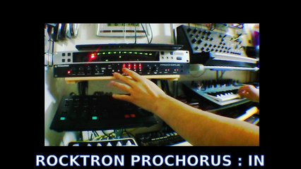 ROCKTRON PROCHORUS : test with KORG minilogue and MS-20 mini