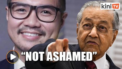 Dr Mahathir: No shame, can say 'I did it with the minister'?