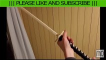 Making your own wooden katana | Woodwork DIY | Make It Yourself