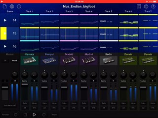 "BigFoot" Revoicing on Korg Gadget