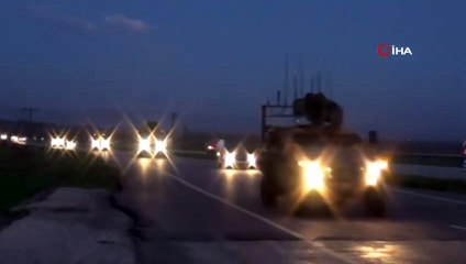Suriye Sınırına Askeri Araç Takviyesi