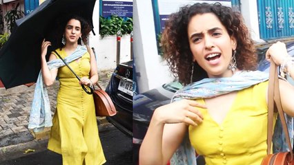 Sanya Malhotra's Latest Gesture Towards Media Photographers