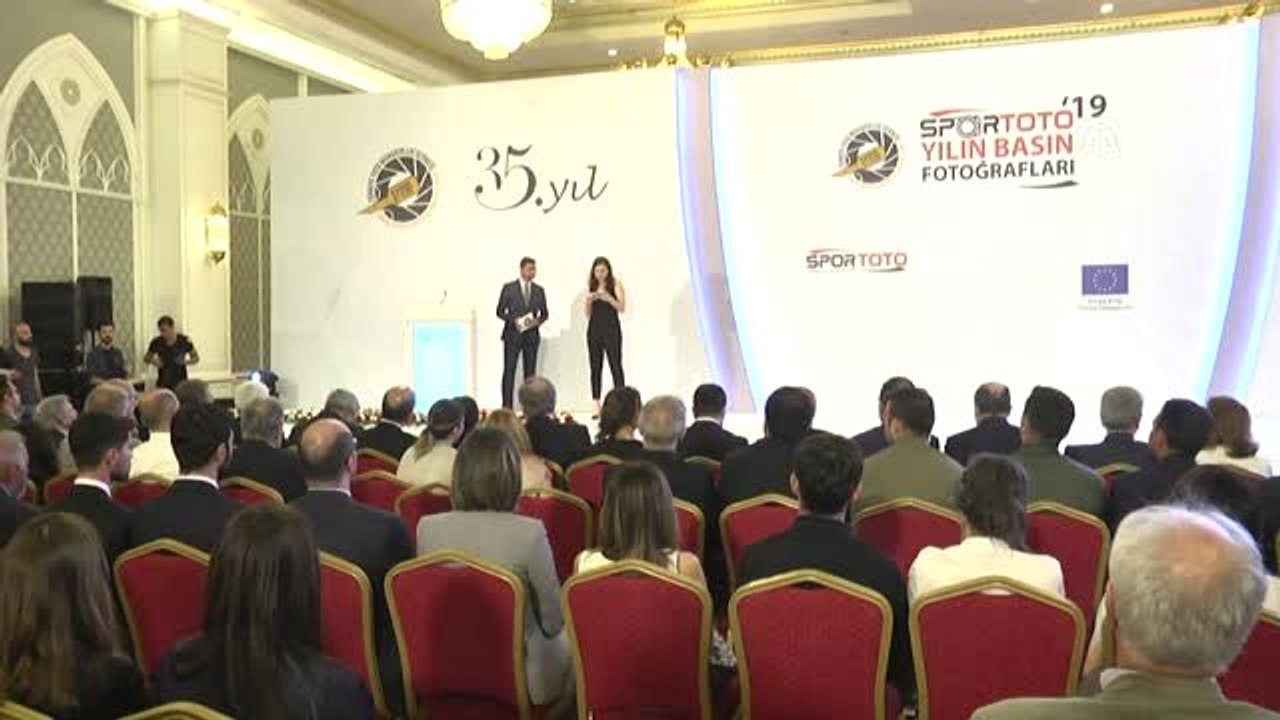 "Spor Toto Yılın Basın Fotoğrafları 2019" ödül töreni