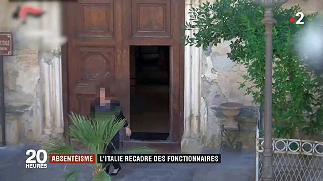 Des fonctionnaires italiens pris en flagrant délit de fraude, et il fallait oser ! Regardez