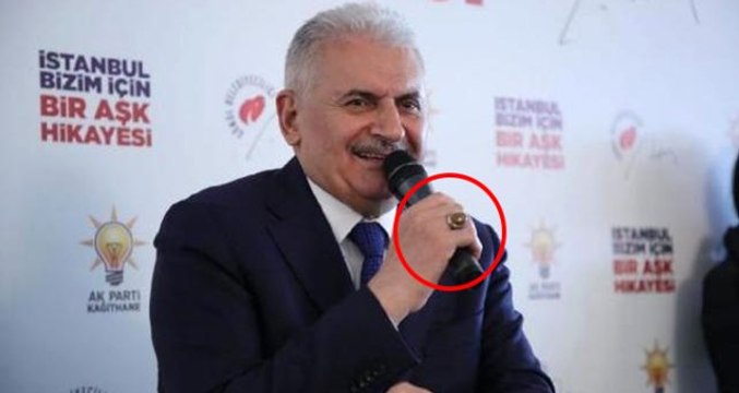 Binali Yıldırım'a yüzüğü soruldu: Üzerindeki taş Kabe'deki İbrahim makamındaki taştan koparılmış