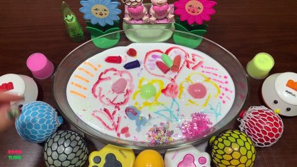 Series BOOM with BALLOONS #2 || Mixing MAKEUP and GLITTER Into GLOSSY Slime || Most Satisfying Slime