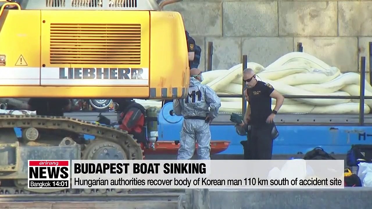 Hungarian authorities recover one more South Korean victim 110 km south of accident site