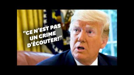 Donald Trump "prendrait" des informations venant de l&#39;étranger sur un adversaire