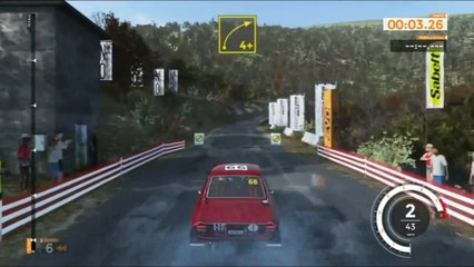 Monte Carlo  SS5  - Antraigues-Le Moulinon  - Lancia Fulvia HF