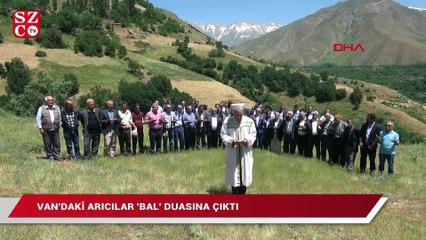 Van'daki arıcılar 'bal' duasına çıktı
