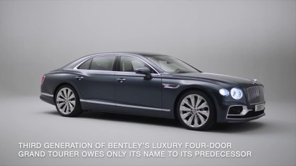 All-new Bentley Flying Spur - Sports sedan meets luxury limousine
